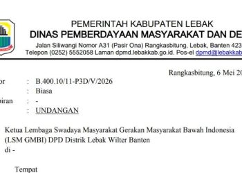 Dugaan Penipuan Oknum Kepala Desa Cigingang Masuk Penanganan DPMD, LSM GMBI Distrik Lebak Desak Tindakan Tegas   