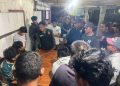 Personel Gabungan Polres Karo Sigap Redam Tawuran Antar Pemuda di Kineppen