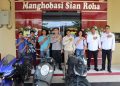 Polres Tapteng Kembalikan 3 Unit Sepeda Motor Hasil Ungkap Kasus Curanmor ke Pemiliknya