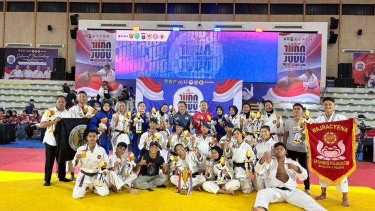 Mengguncang GOR Segiri! Brimob Kaltim Borong Medali di Kapolri Cup 2026, Tunjukkan Mental Juara Tanpa Tanding
