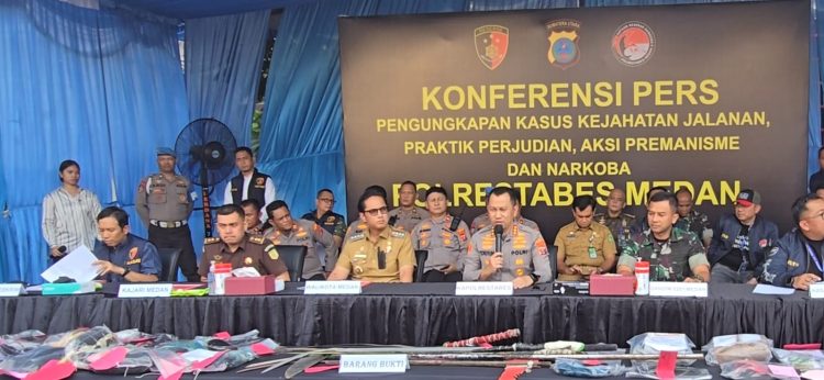 Polsek Medan Baru Aktif Ungkap Curat dan Curanmor