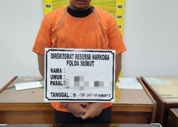 Ditresnarkoba Polda Sumut Ungkap Dugaan Peredaran Ekstasi di Deli Serdang, Puluhan Pil Disita dari Rumah Pelaku
