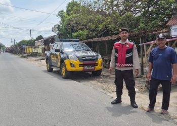 Sat Samapta Polres Binjai Gelar Patroli Terpadu, Sikat Potensi Aksi Begal Dan Geng Motor   