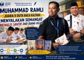 DPK Kaltara Apresiasi Gerakan Literasi Muh. Ramli, Tiga Buku Karya Santri Lahir di Tarakan 