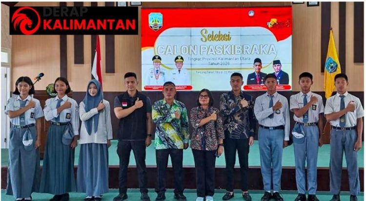 Seleksi Paskibraka Kaltara 2026 Ditutup, Enam Putra Putri Terbaik Lanjut ke Tingkat Nasional