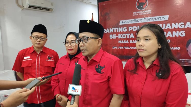 DPC PDI Perjuangan Kota Tangerang Lantik Pengurus Ranting se Kota Tangerang