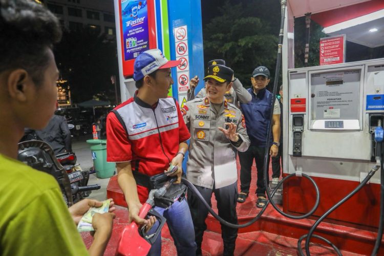 Polda Sumut Tinjau SPBU Sekitar Medan, Pastikan Stok BBM Aman Saat Blackout