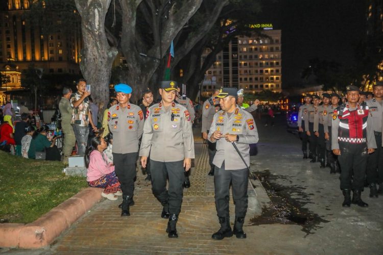 Polda Sumut Pastikan Situasi Tetap Kondusif Meski Blackout, Warga Medan Beraktivitas Normal