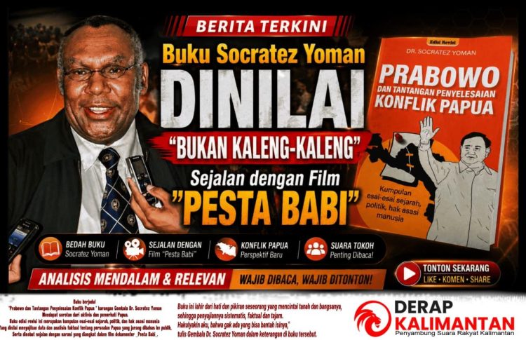Buku Socratez Yoman Disebut Selaras dengan Narasi Film Dokumenter “Pesta Babi”