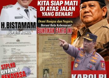 Prof Dr Sutan Nasomal Meminta Negara dan APH Jangan Tutup Mata Terkait Bupati Rokan Hilir, H. Bistamam