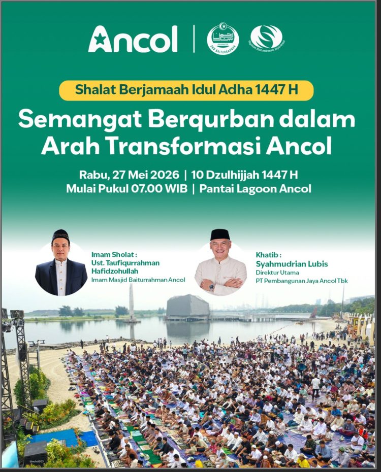 Sambut Idul Adha 1447 H: Semangat Berqurban Selaras Transformasi Ancol