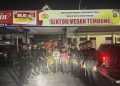 Patroli Dini Hari Brimob Polda Sumut Berhasil Gagalkan Tawuran dan Balap Liar di Kota Medan