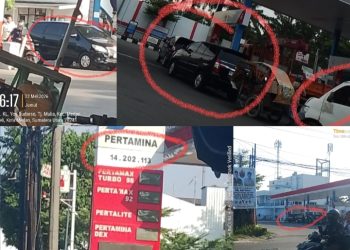 Diduga Jadi Sarang Mafia BBM Subsidi, Aktivitas Mencurigakan di SPBU 14.202.113 Tanjung Mulia Terpantau Bebas Beroperasi