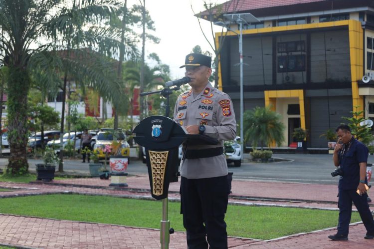 Wakapolres Baru Pimpin Apel Perdana, Polres PPU Tegaskan Pengamanan Ketat Malam Takbiran Iduladha 1447 H