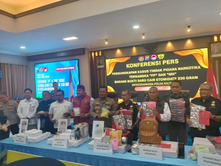 Polda Kaltim Ungkap Jaringan Narkotika Internasional dengan Pendekatan Presisi dan Elegan