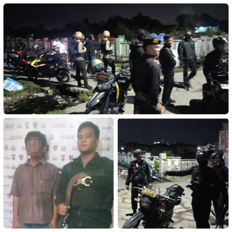 Tawuran Antar Warga dan Ormas Pecah di Sicanang Belawan, Polisi Amankan Pelaku Bersenjata Tajam