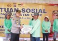 Kapolda Kaltim Serahkan Bansos untuk Petani Bakutor, Dorong Lahan Eks Tambang Jadi Sumber Pangan Produktif