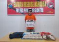 Polres Pematangsiantar Ungkap dan Amankan Warga Gang Pulut Putih Milik Ganja