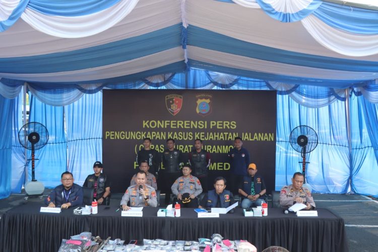 Sikat Habis Kejahatan Jalanan! Polrestabes Medan Bongkar 8 Gudang Ranmor dan Tindak Tegas 37 Tersangka