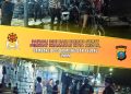 Patroli Dini Hari Brimob Sumut Perkuat Keamanan Kota Medan, Sambangi Pos Kamling dan Pelaku UMKM