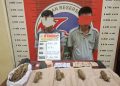 Satres Narkoba Polres Padang Lawas Tangkap Dua Terduga Pengedar Ganja, Ratusan Gram Barang Bukti Disita