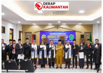 Pengangkatan Advokat Peradi SAI, Wagub Ingatkan Pentingnya Menjaga Integritas 