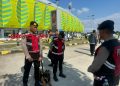 Unit Polsatwa K-9 Polda Sumut Perkuat Pengamanan ASEAN U-19 Boys Championship 2026 di Deli Serdang