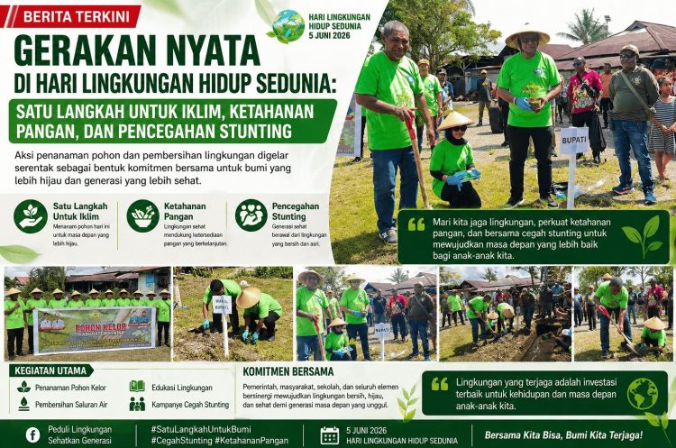 TP-PKK MIMIKA TANAM 400 POHON KELOR DI KAMPUNG NAWARIPI