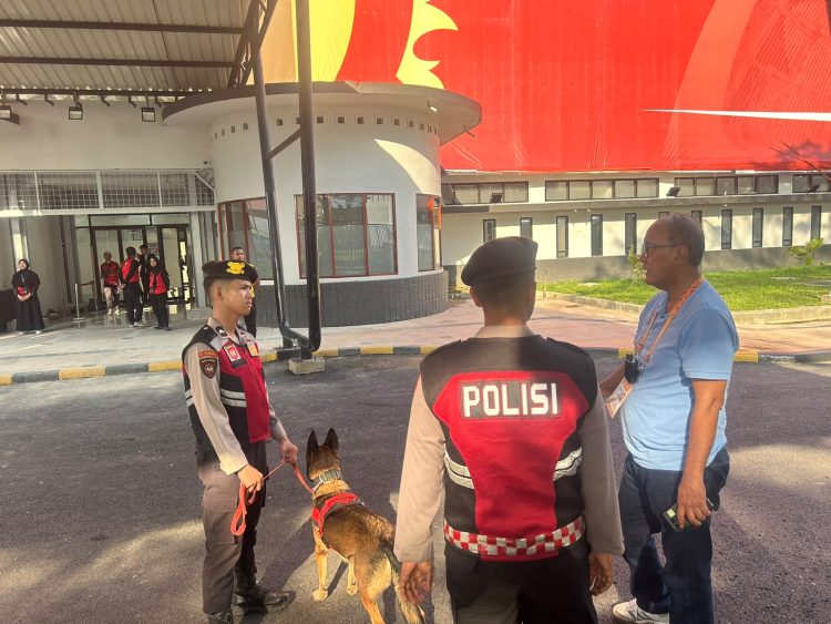 Unit K-9 Polda Sumut Turun ke Stadion Teladan, Perkuat Pengamanan Piala AFF U-19 2026