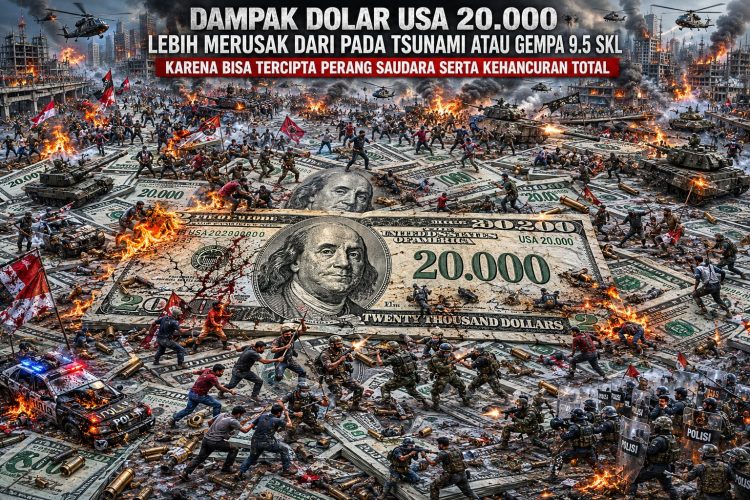 PROF DR SUTAN NASOMAL: PRESIDEN RI HARUS SADAR, LONJAKAN DOLAR MENGANCAM KEAMANAN DAN EKONOMI INDONESIA