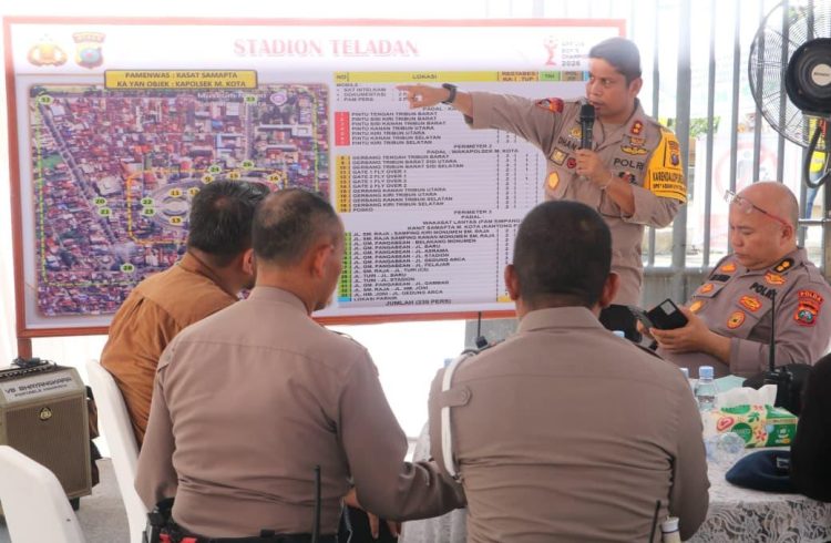 Polda Sumut Kerahkan Pengamanan Terpadu pada ASEAN U-19 Boys Championship 2026 di Stadion Teladan Medan