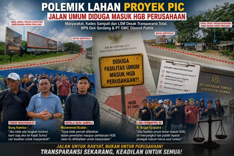 Skandal Lahan PIC Menguak! Kades Sampali Mengaku Tak Pernah Dilibatkan, Kejati Sumut Diminta Turun Tangan