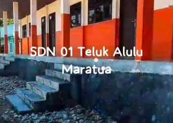 Keselamatan Murid Terancam? Pagar Tak Rampung dan Bangunan Tanpa Pengaman di SDN 01 Teluk Alulu Disorot