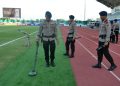 Jelang Laga Filipina Vs Australia, Gegana Brimob Polda Sumut Sterilisasi Stadion Madya untuk Pastikan Keamanan ASEAN U-19 Boys’ Championship 2026
