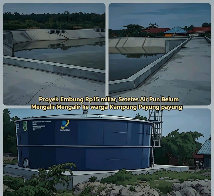 Rp15 Miliar untuk Embung, Setetes Air Pun Belum Mengalir: Saatnya Aparat Mengusut Proyek Maratua