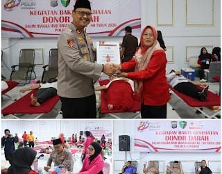 Kapolres Langkat Pimpin Donor Darah Hari Bhayangkara ke-80, Wujud Kepedulian Polri untuk Masyarakat