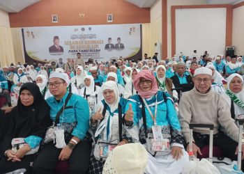 360 Jemaah Kloter 10 Debarkasi Medan Tiba di Tanah Air, Kakanwil Ingatkan Haji Mabrur Harus Terus Dijaga Sepanjang Hayat