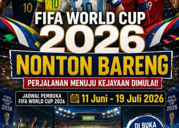 Piala Dunia 2026 Bergulir, Polda Sumut Buka Nobar Gratis untuk Masyarakat hingga Laga Final