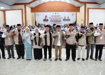 357 Jemaah Kloter 11 Debarkasi Medan Tiba di Tanah Air, Kakanwil Kemenhaj Sumut Ajak Jadi Teladan dan Penebar Kemaslahatan