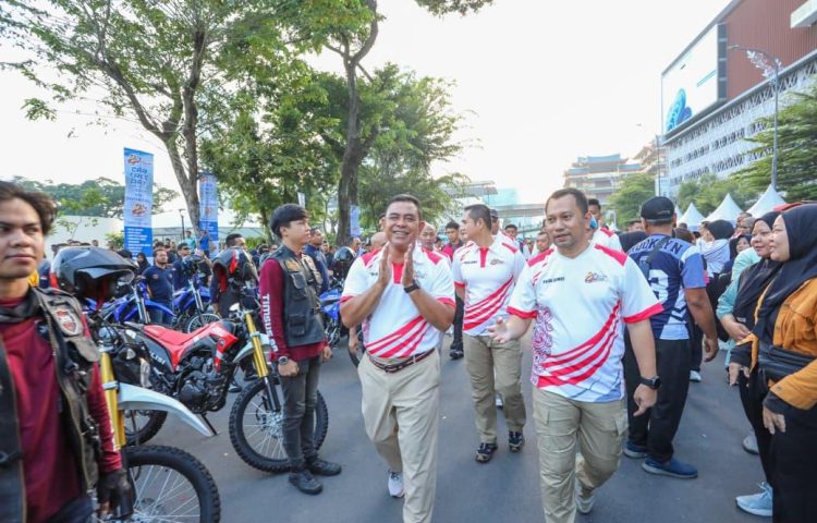 Polda Sumut Sulap Car Free Day Jadi Pesta Rakyat HUT Bhayangkara ke-80, Ribuan Warga Padati Lapangan Merdeka