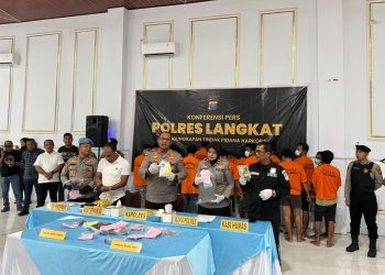 Polres Langkat Ungkap 33 Kasus Narkoba dan Selamatkan 17.700 Jiwa