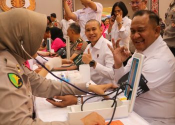 Sambut HUT Bhayangkara ke-80, Polda Sumut Gelar Bakti Kesehatan Donor Darah untuk Kemanusiaan