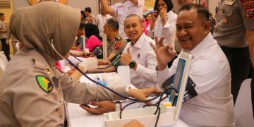 Sambut HUT Bhayangkara ke-80, Polda Sumut Gelar Bakti Kesehatan Donor Darah untuk Kemanusiaan