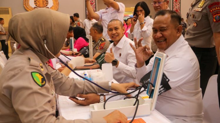 Sambut HUT Bhayangkara ke-80, Polda Sumut Gelar Bakti Kesehatan Donor Darah untuk Kemanusiaan