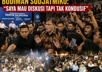 Ricuh Diskusi di UGM, Budiman Sudjatmiko: Saya Mau Diskusi tapi Tak Kondusif