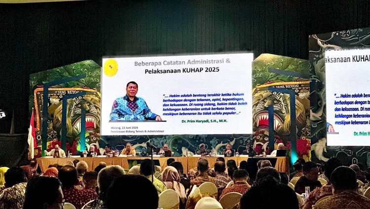 MA Dorong Kepatuhan Prosedural Perkara Pidana