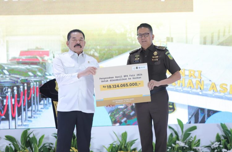 BPA Kejaksaan RI Serahkan Hasil Lelang BPA Fair 2026 dan Penelusuran Aset Edi Tansil ke Kemenkeu Senilai Total Rp1,02 Triliun