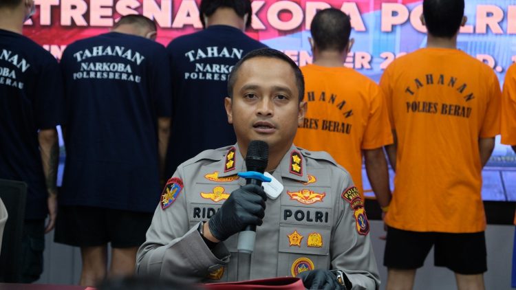 Polres Berau Gagalkan Peredaran 8 Kilogram Sabu, Diduga Dikendalikan Napi dari Lapas Tarakan