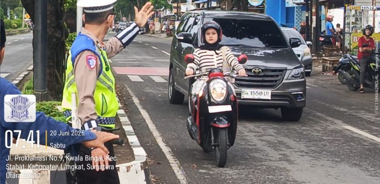 Kasat Lantas Polres Langkat Optimalkan Pengaturan Arus Lalu Lintas Demi Kelancaran Aktivitas Masyarakat
