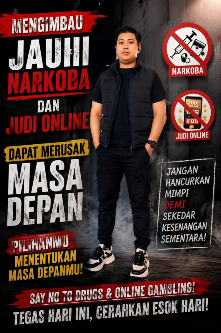 Hamdan Tegaskan Bahaya Narkoba dan Judi Online, Masyarakat Diminta Lindungi Generasi Muda